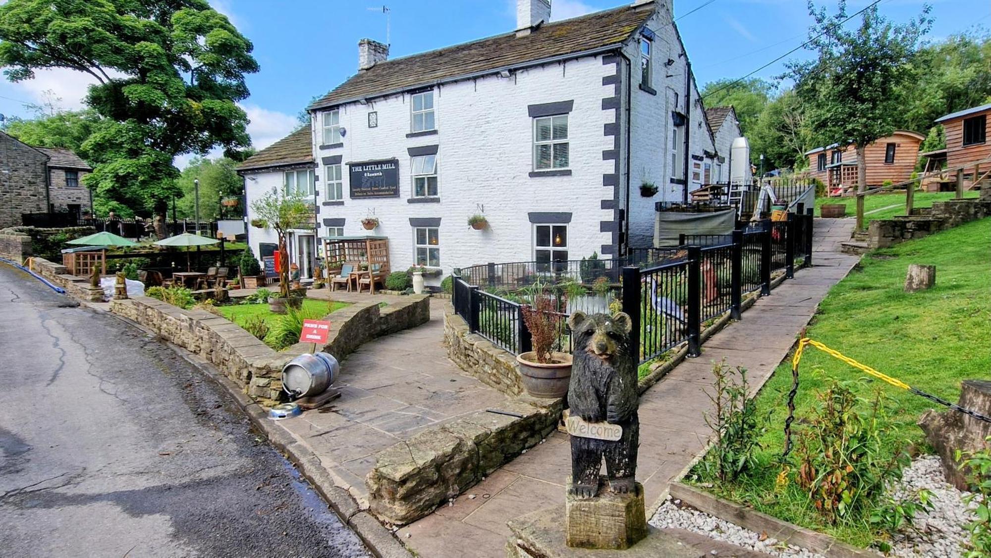 The Little Mill Inn New Mills Exterior foto
